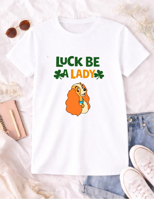 Luck Be a Lady Tshirt - MadJax Prints