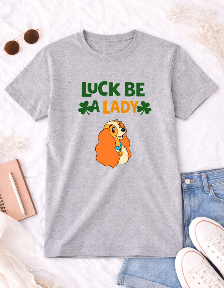 Luck Be a Lady Tshirt - MadJax Prints
