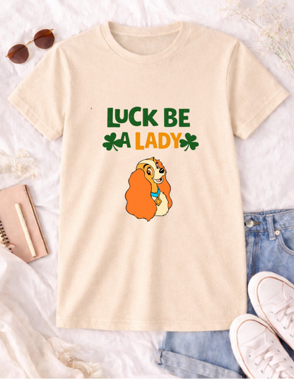 Luck Be a Lady Tshirt - MadJax Prints