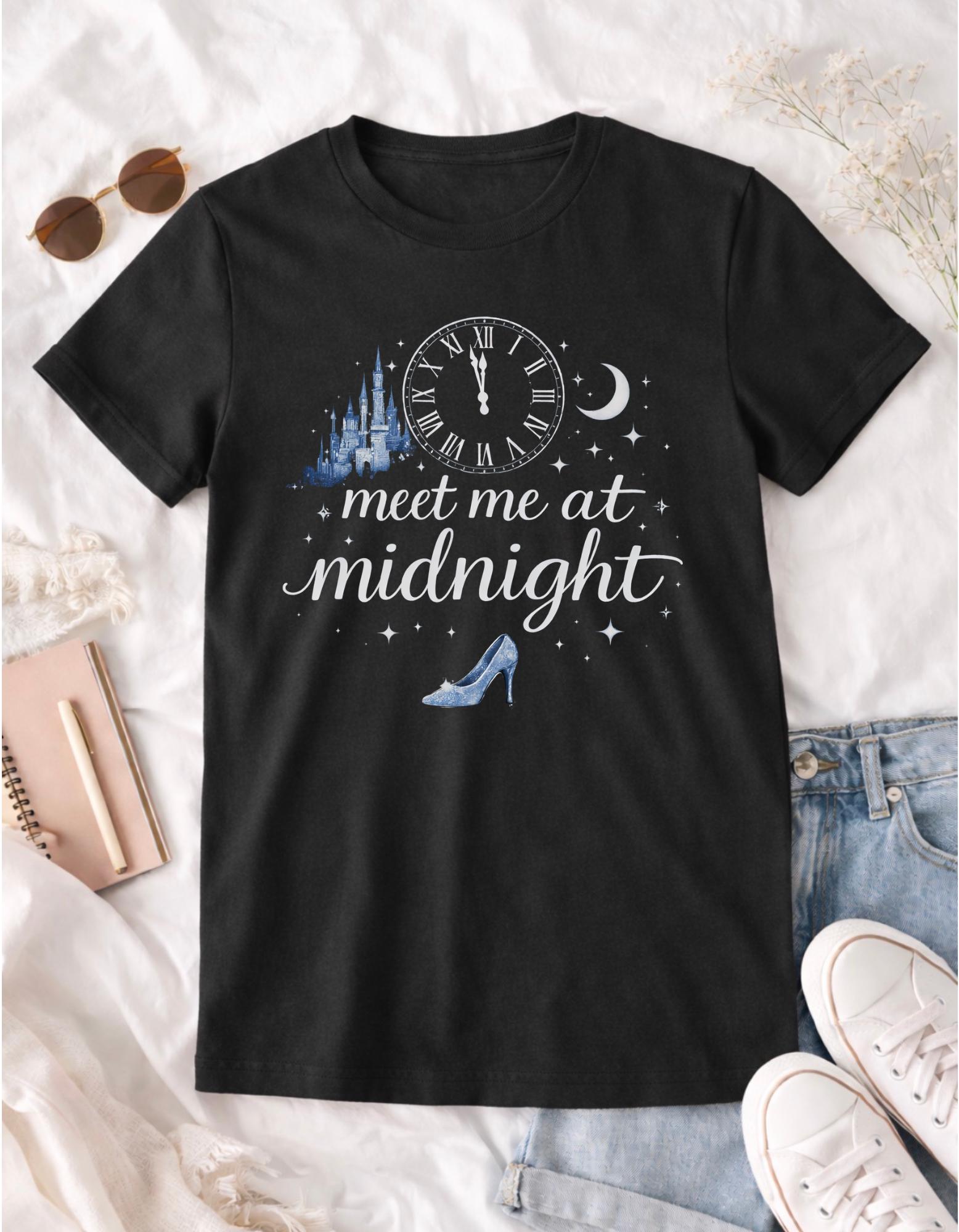 Meet Me at Midnight – Fairy Tale Inspired Graphic Tee - MadJax Prints