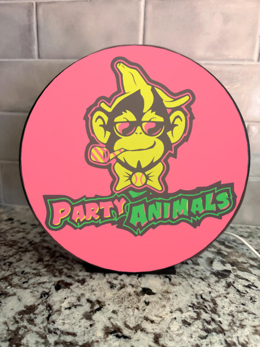 Party Animals Logo – 3D Printed Display Light Box - MadJax Prints