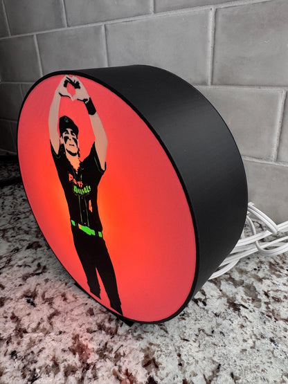 Party Animals Tanner 3D Printed Display Light Box - MadJax Prints