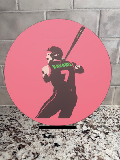 Coach Vavasis Party Animals 3D Printed Light Box - MadJax Prints