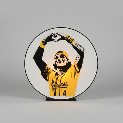 Savannah Bananas KJ Jackson 3D Printed Display Light - MadJax Prints
