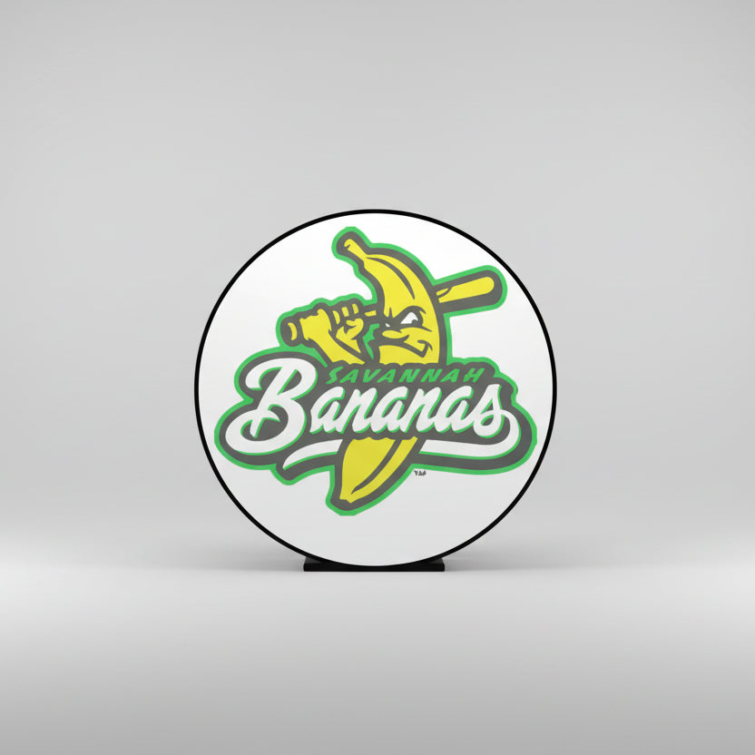 Savannah Bananas Logo – 3D Printed Display Light Box - MadJax Prints