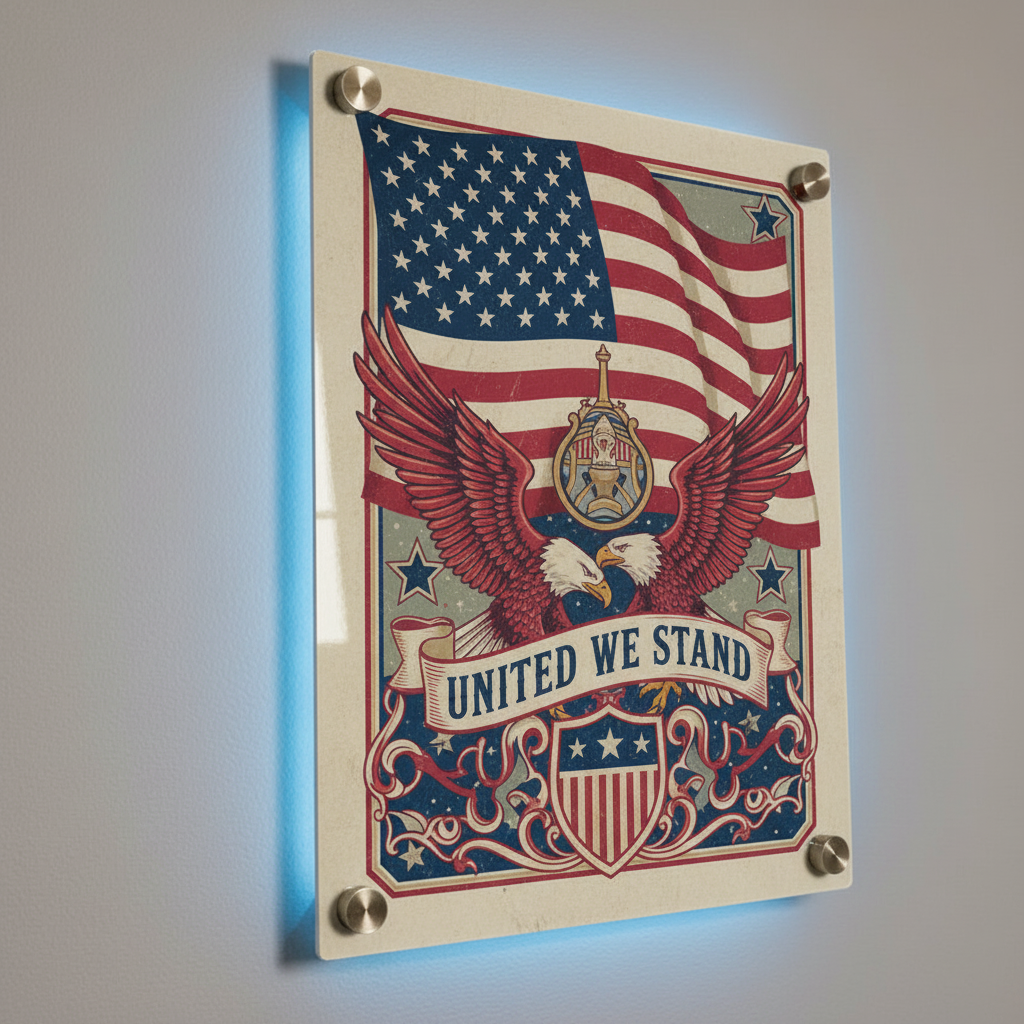 United We Stand Metal Print