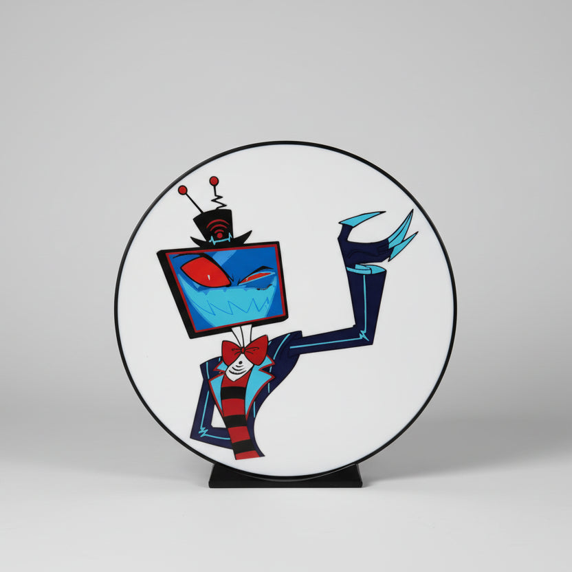 Vox Inspired LED Light Box. Hazbin Hotel Fan Art Decor. - MadJax Prints