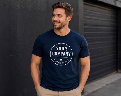 Custom logo shirts for business, company shirts, and team apparel