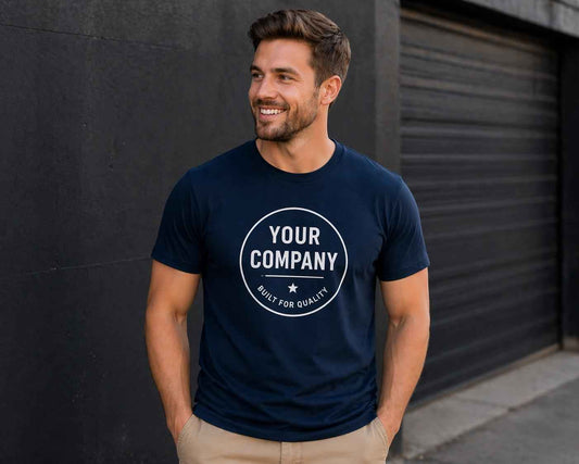 Custom logo shirts for business, company shirts, and team apparel