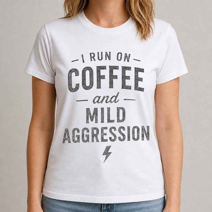 Coffee Lover Shirt, Sarcastic Office Humor Graphic Tee