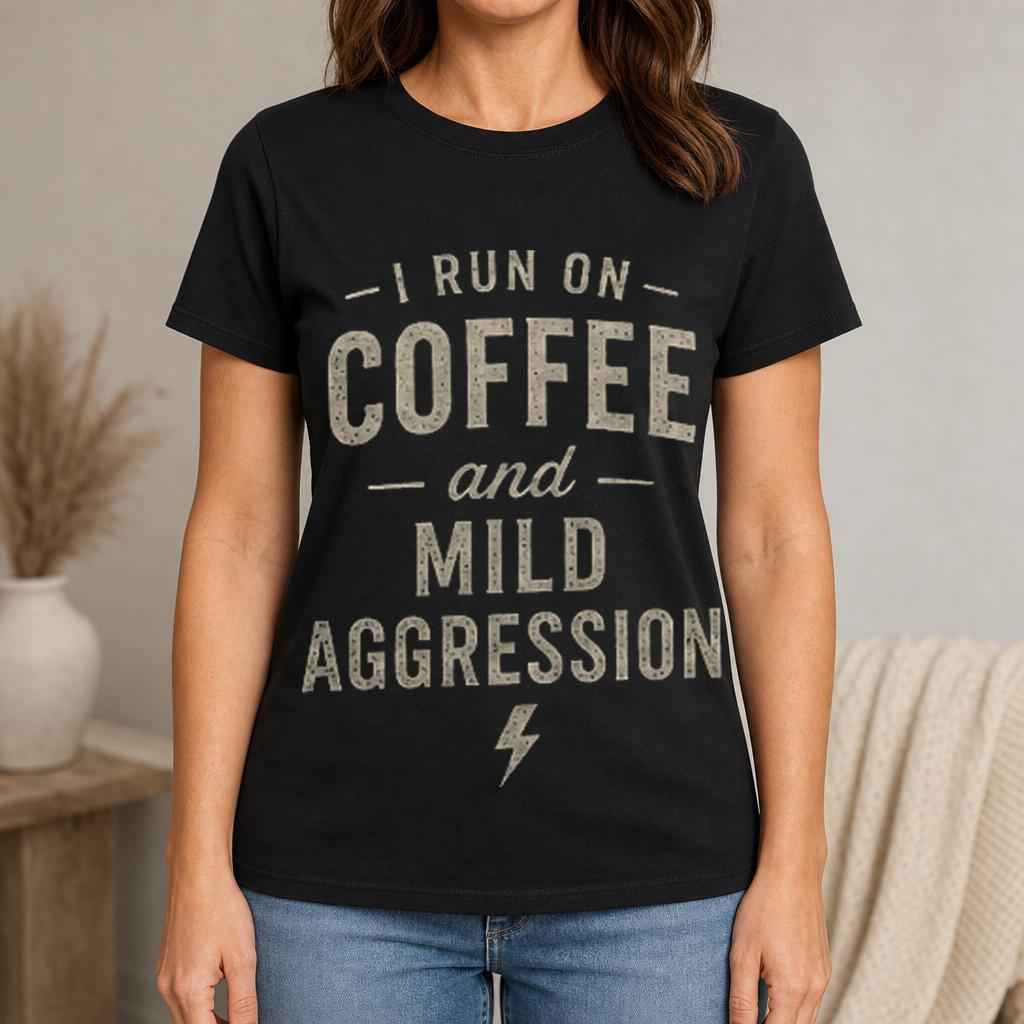 Coffee Lover Shirt, Sarcastic Office Humor Graphic Tee