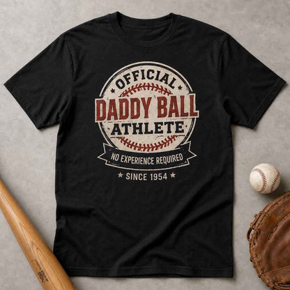 Daddy Ball Athlete Shirt, Funny Baseball Dad Tee, Father's Day Gift, Unisex Graphic T-Shirt