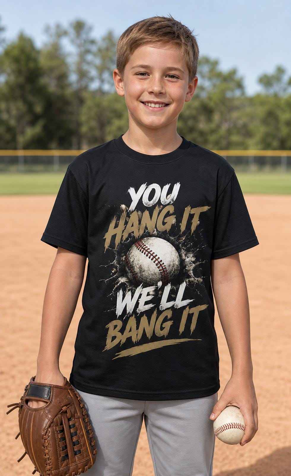 Baseball Game Day Shirt, Funny Little League Mom Dad Gift, Unisex Tee
