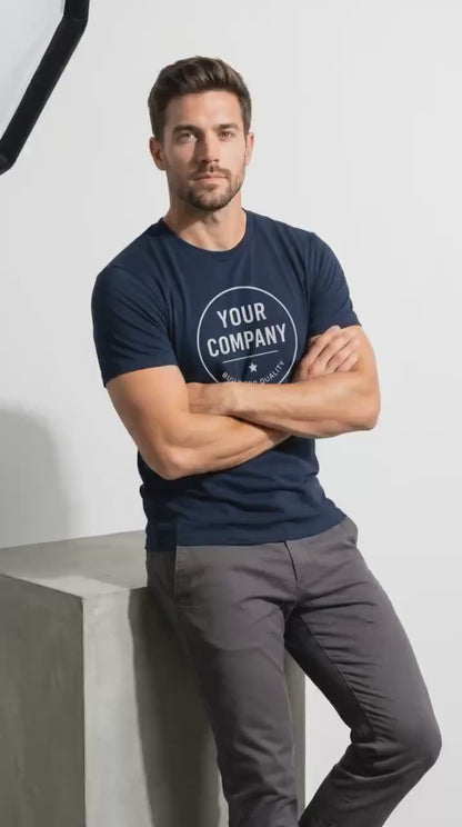 Custom logo shirts for business, company shirts, and team apparel